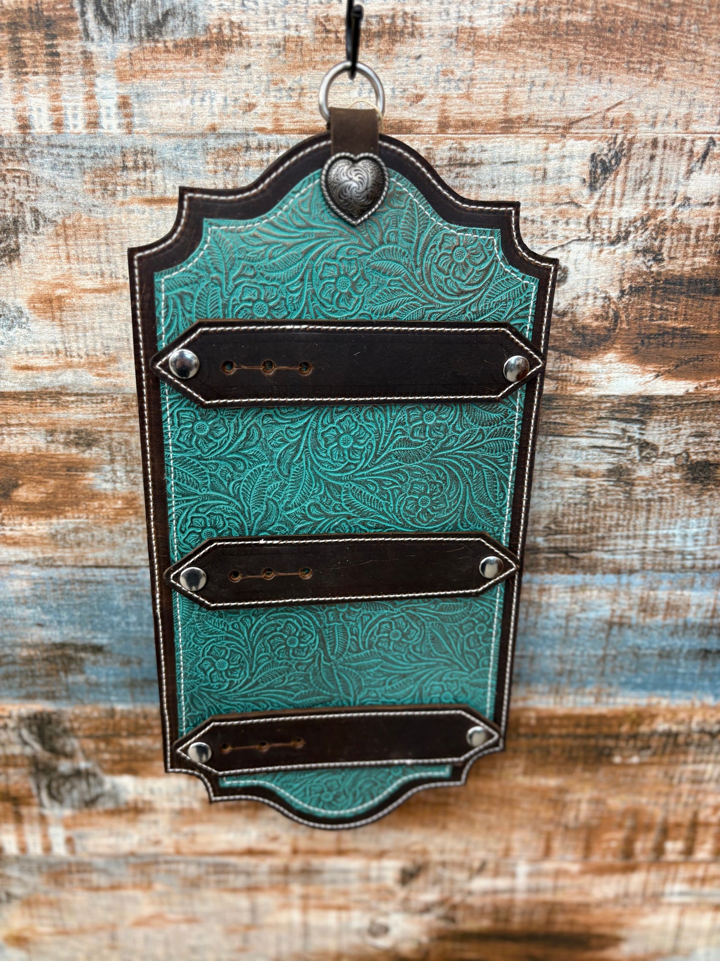 TC Large 3 Buckle Holder- Leather