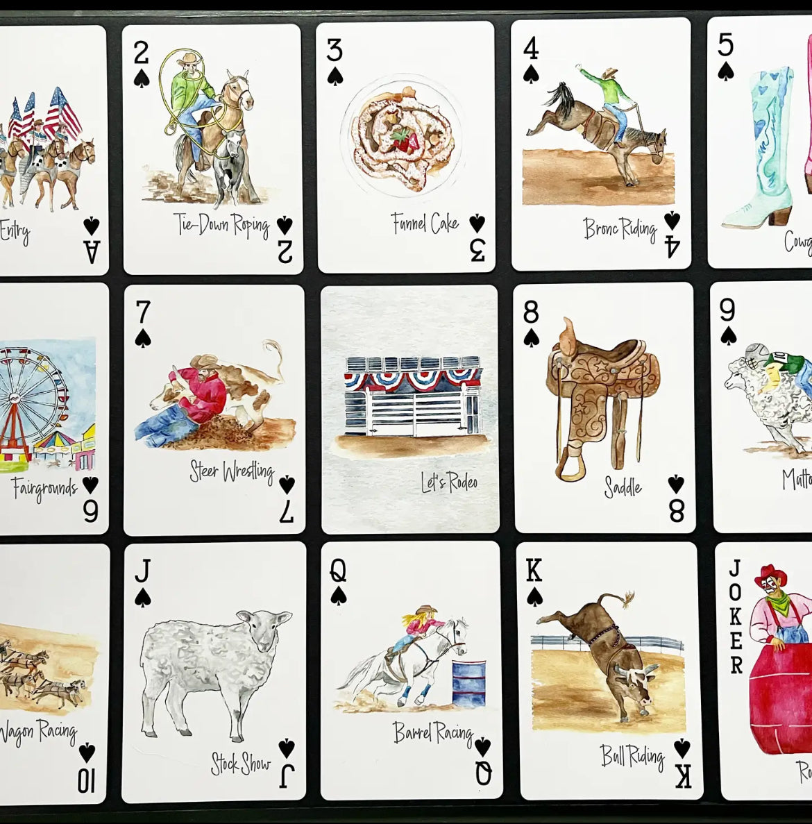 Let’s Rodeo Cards Playing Deck