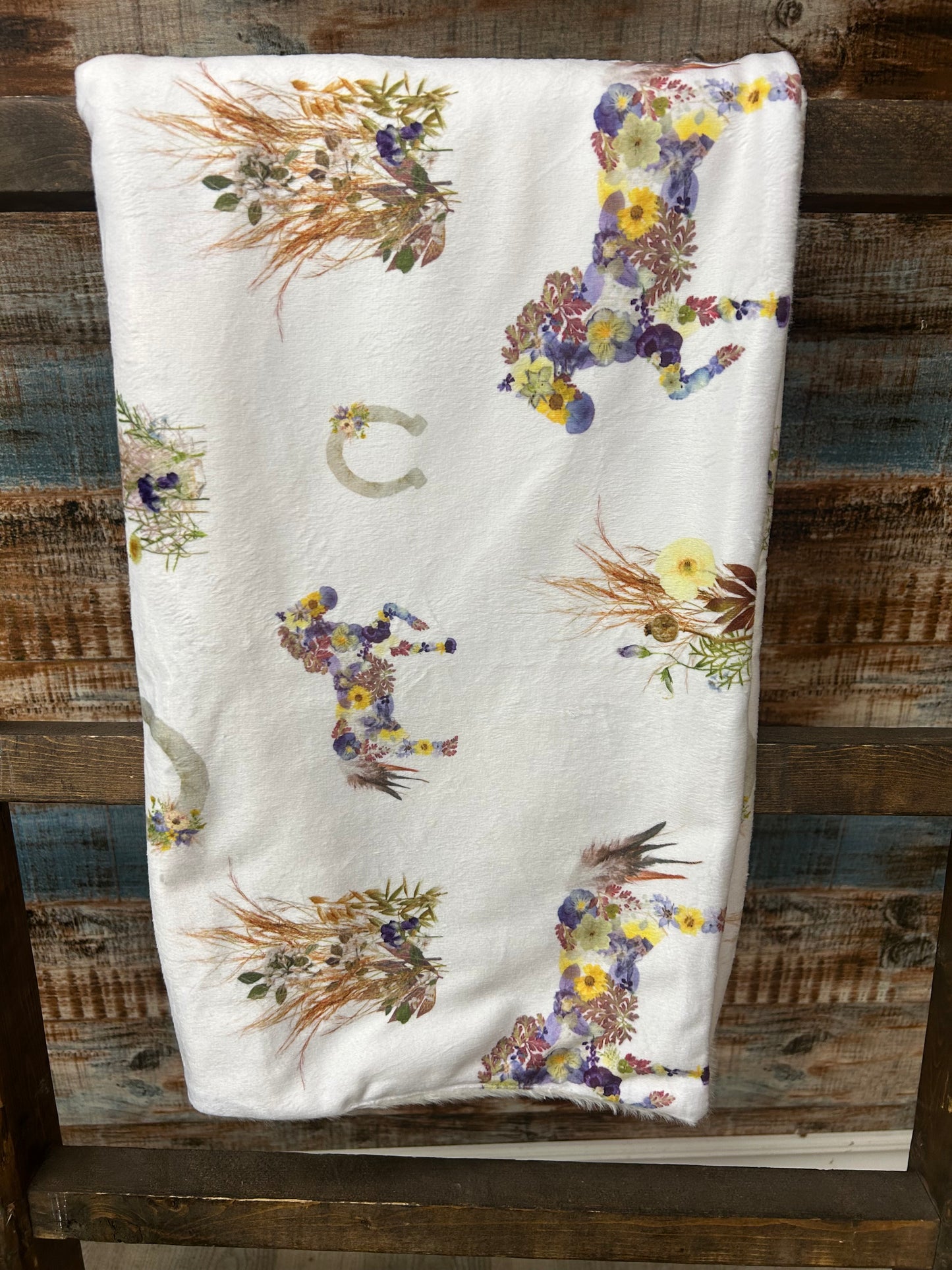 Wild Horses Baby Blanket