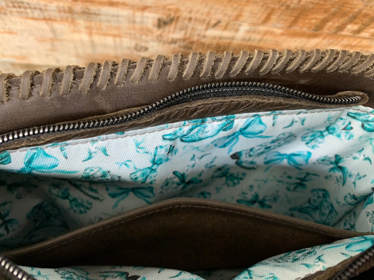 TC Belle Sheepskin Crossbody Purse