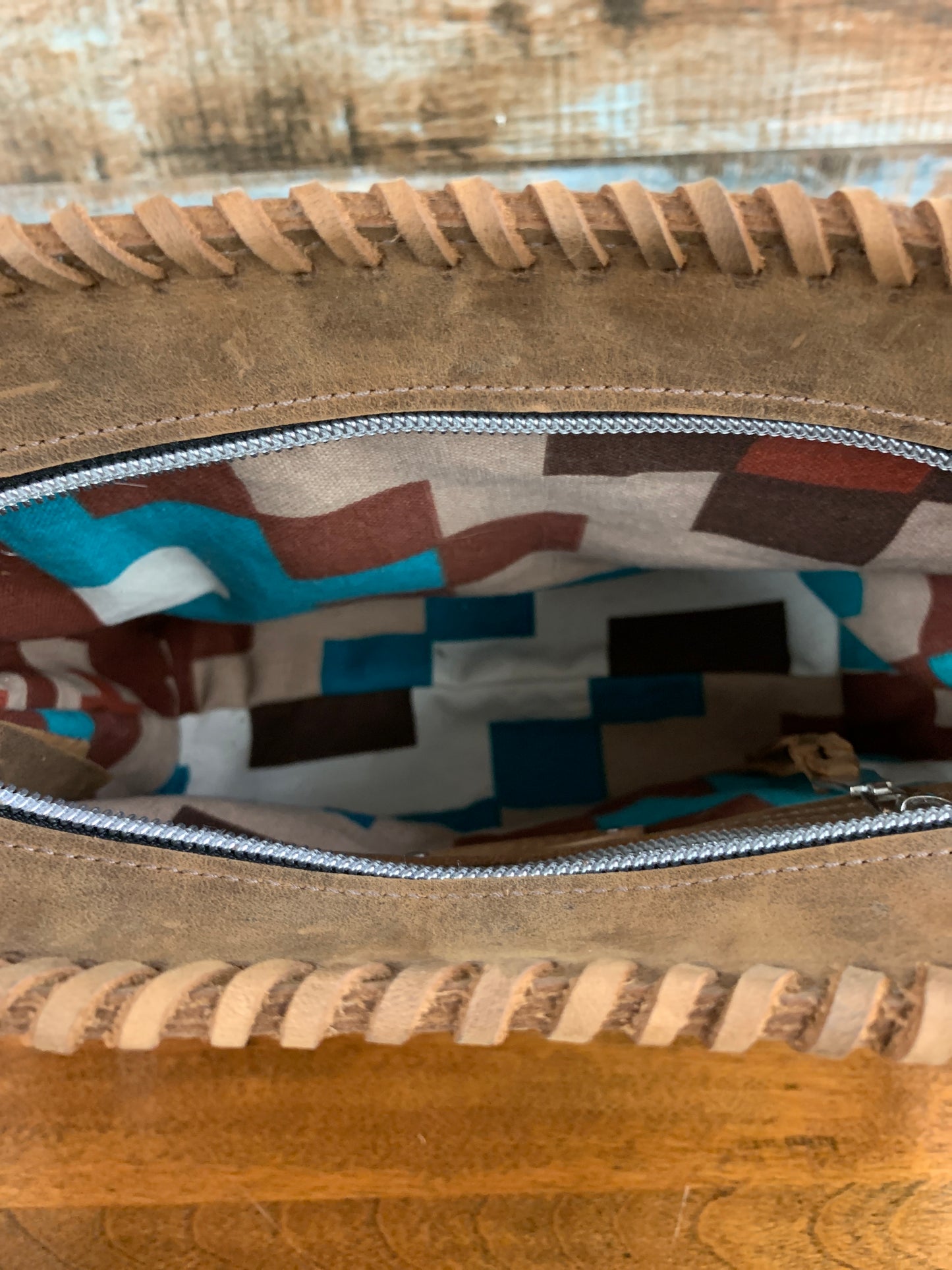 TC Hair on Hide Medium Purse