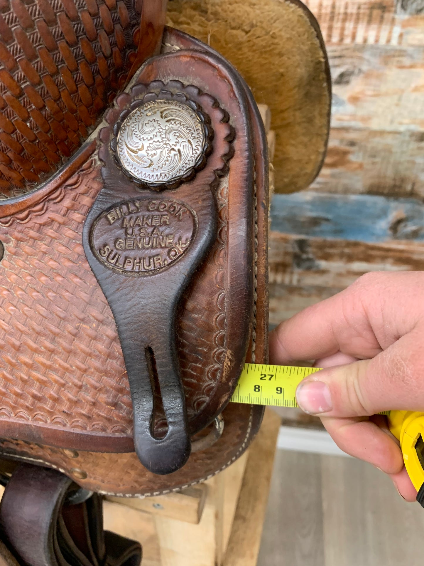 Used Billy Cook Saddle