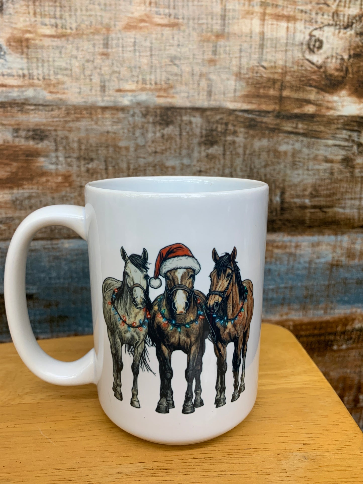 Christmas Horses Mug