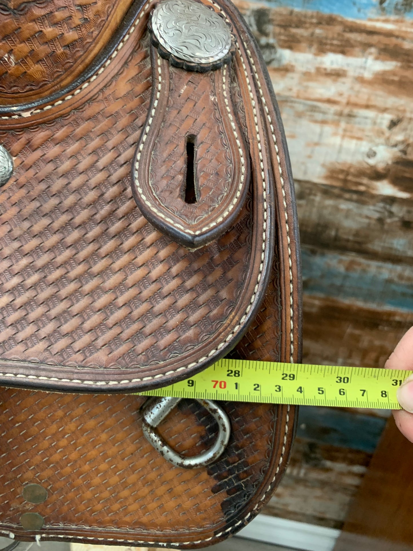 Used Blue Ribbon Saddle