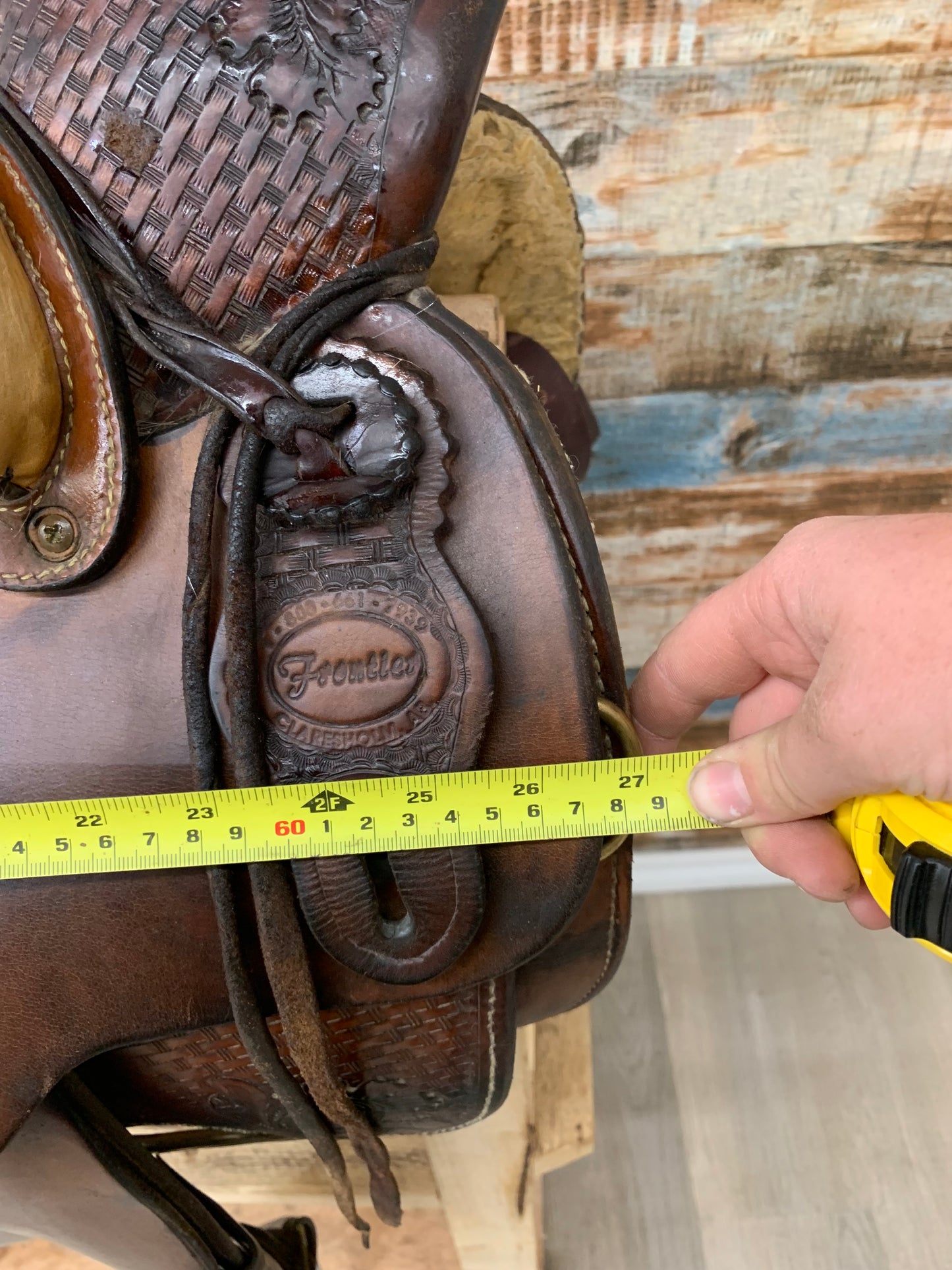 Used Frontier saddle