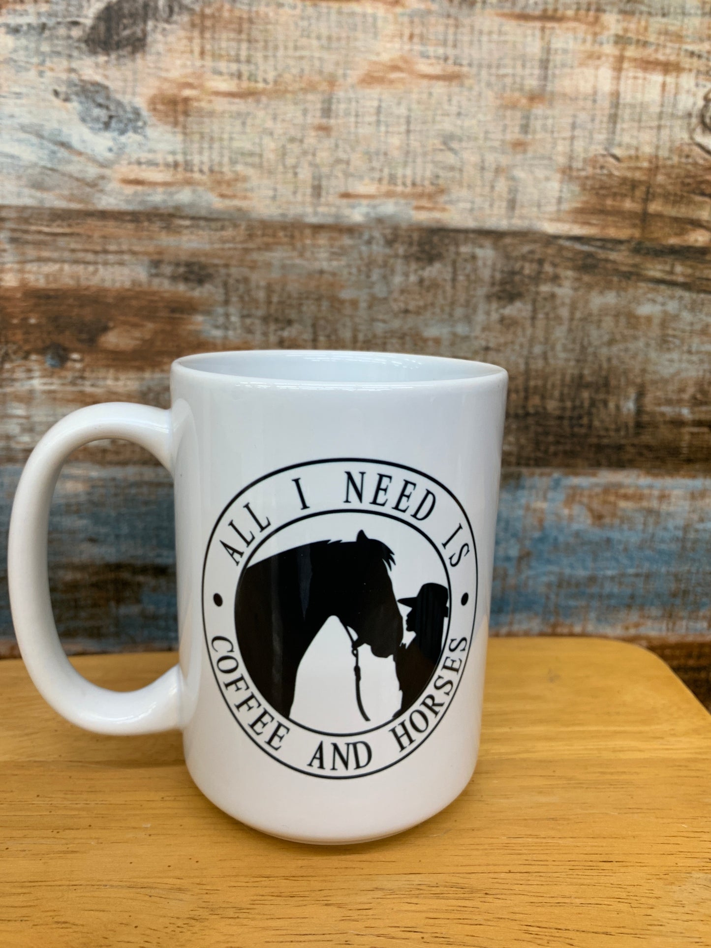 Coffee And Horses Mug