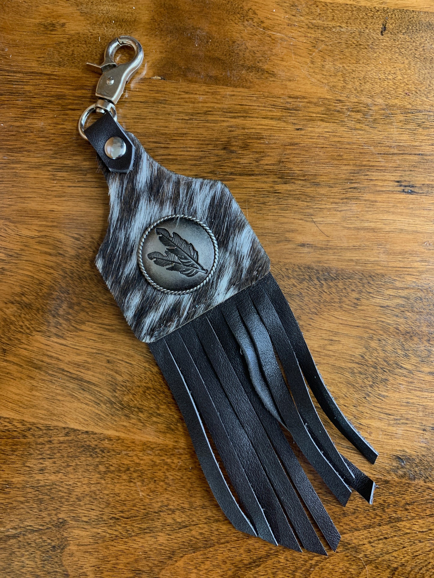 TC Hide Ear Tag Keychains