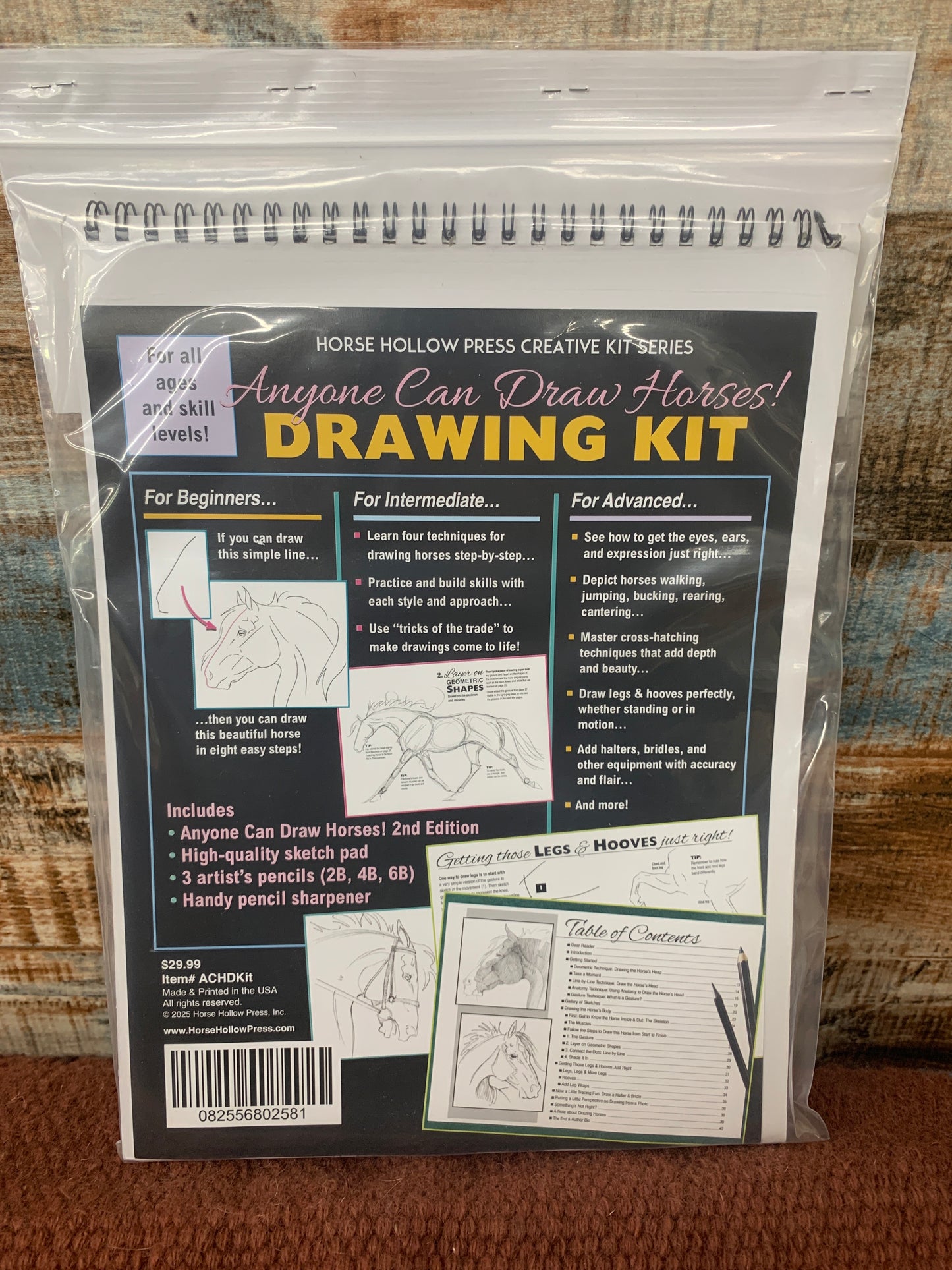 Horse Drawing Kit