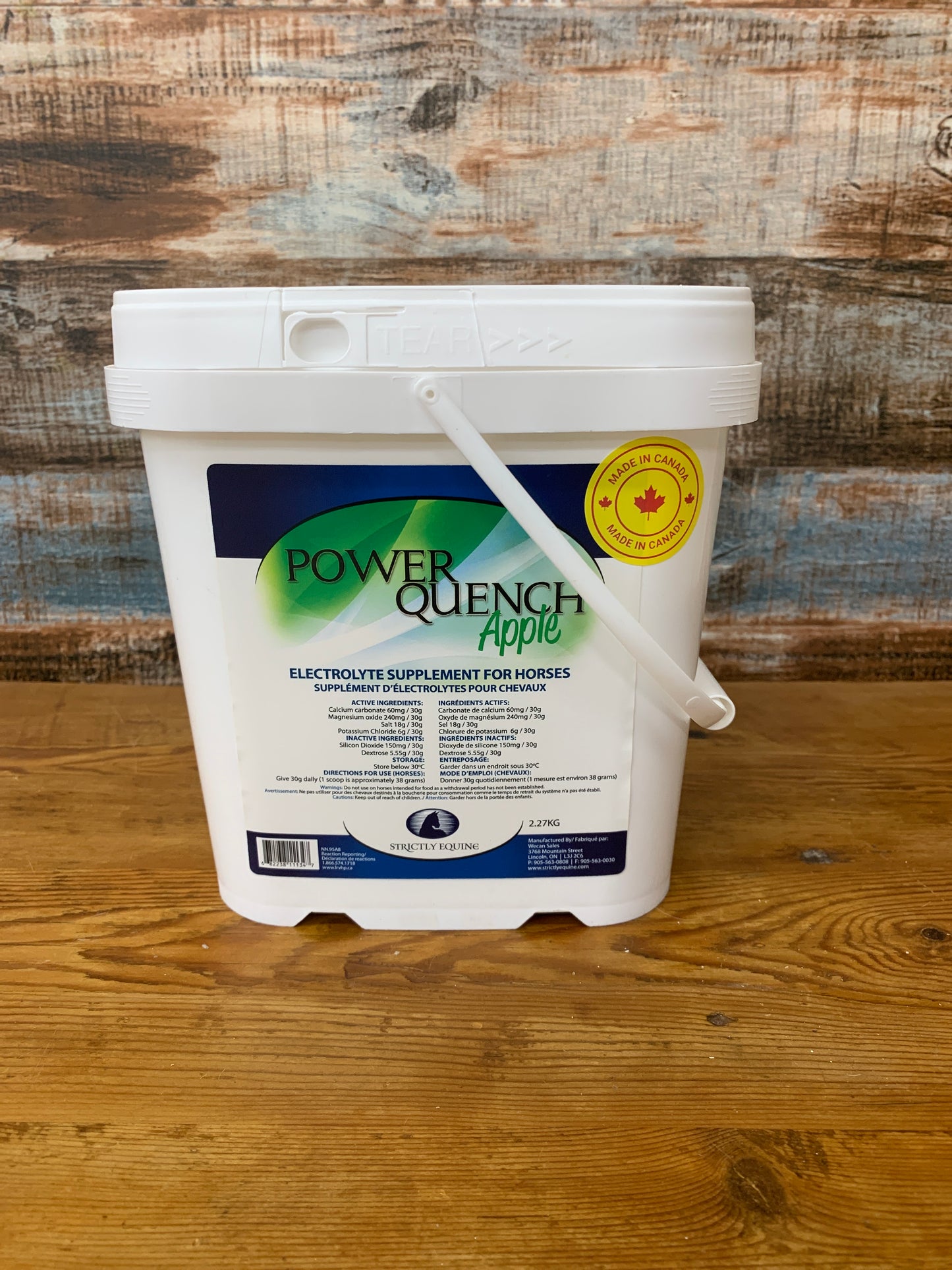 Power Quench Apple Electrolyte Supplement for Horses 2.27KG