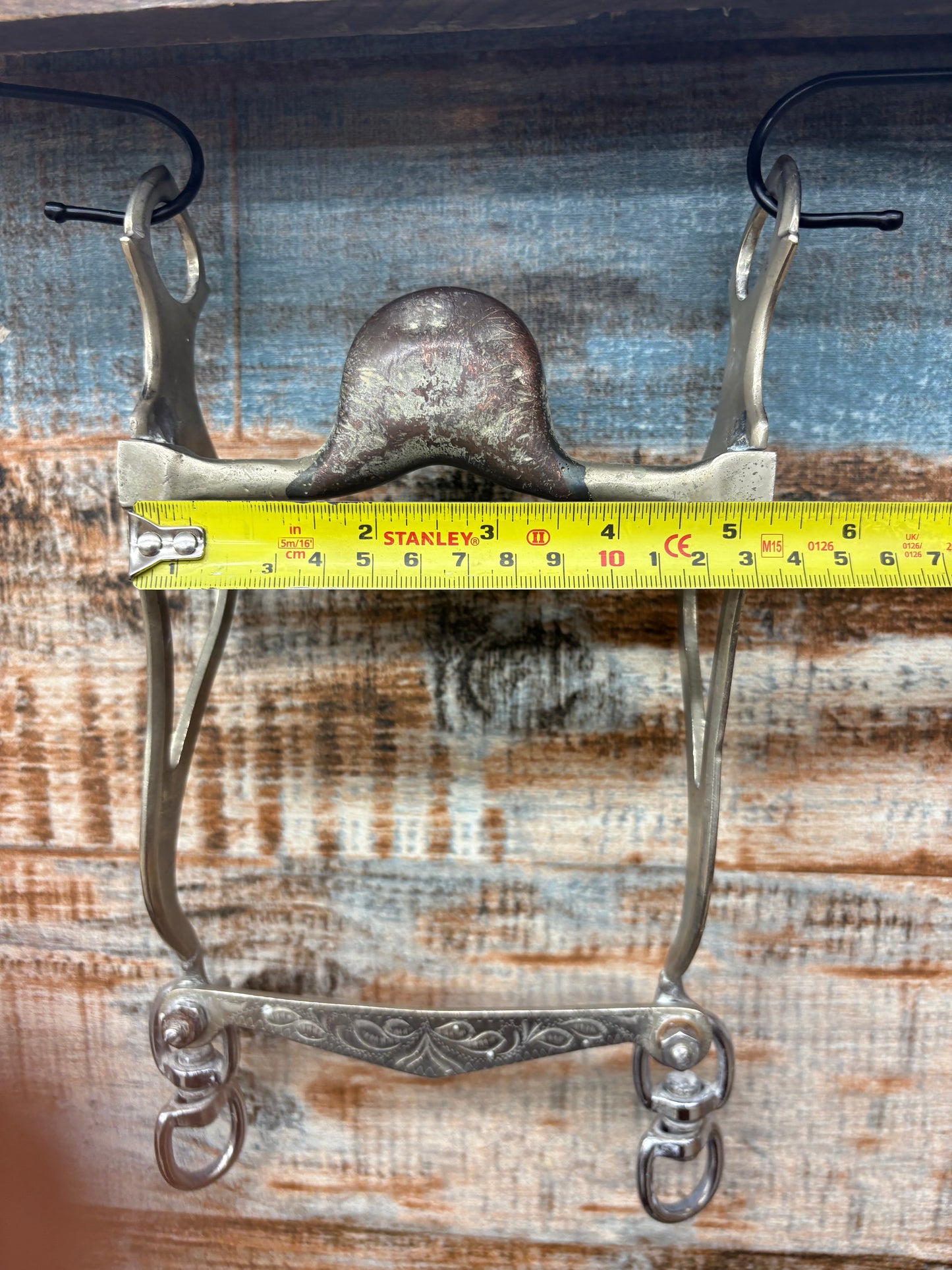 Used Silver Med High Port Bit