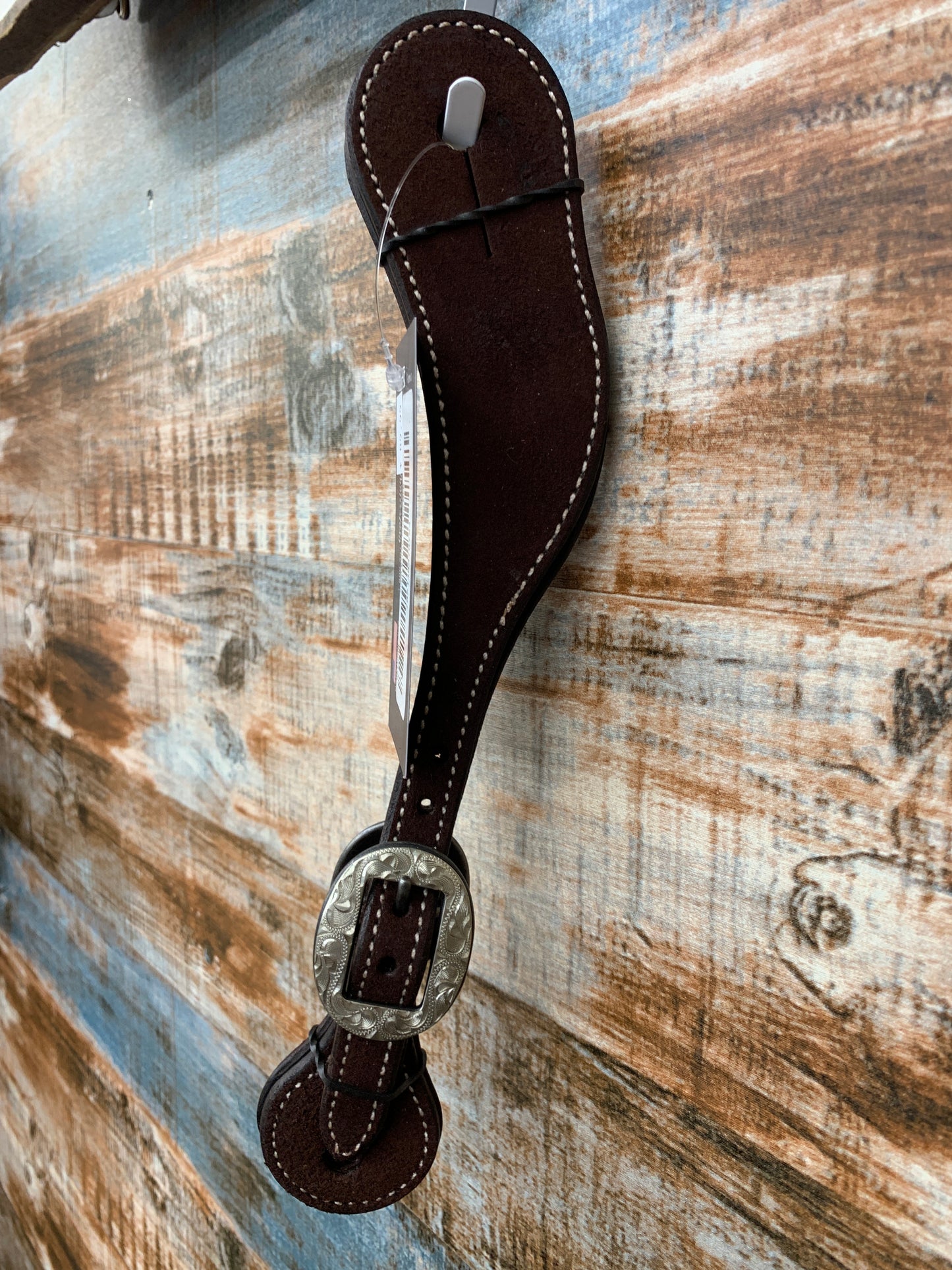 PC Mens Chocolate Rough Out Spur Strpas