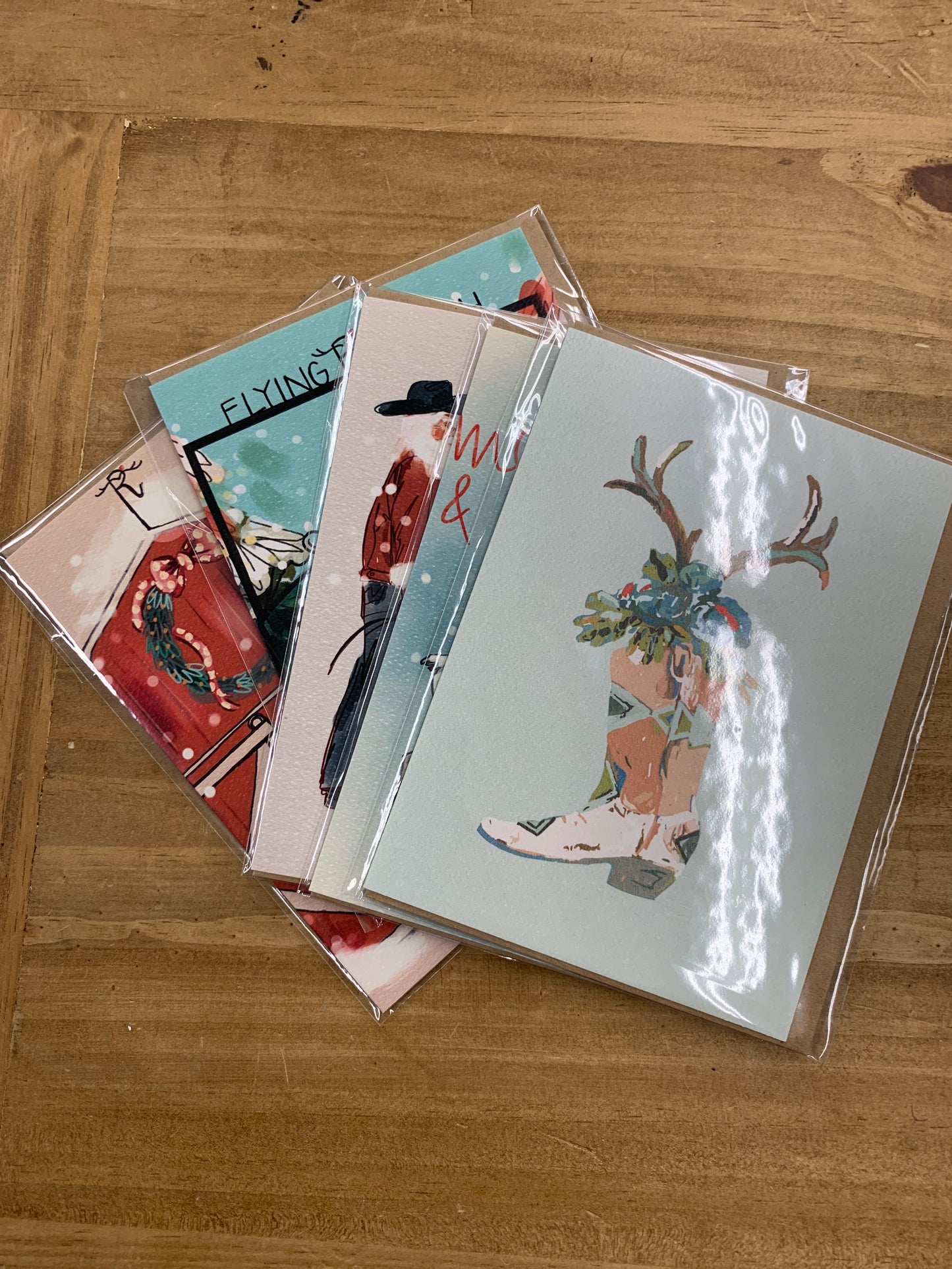 Western Christmas Cards