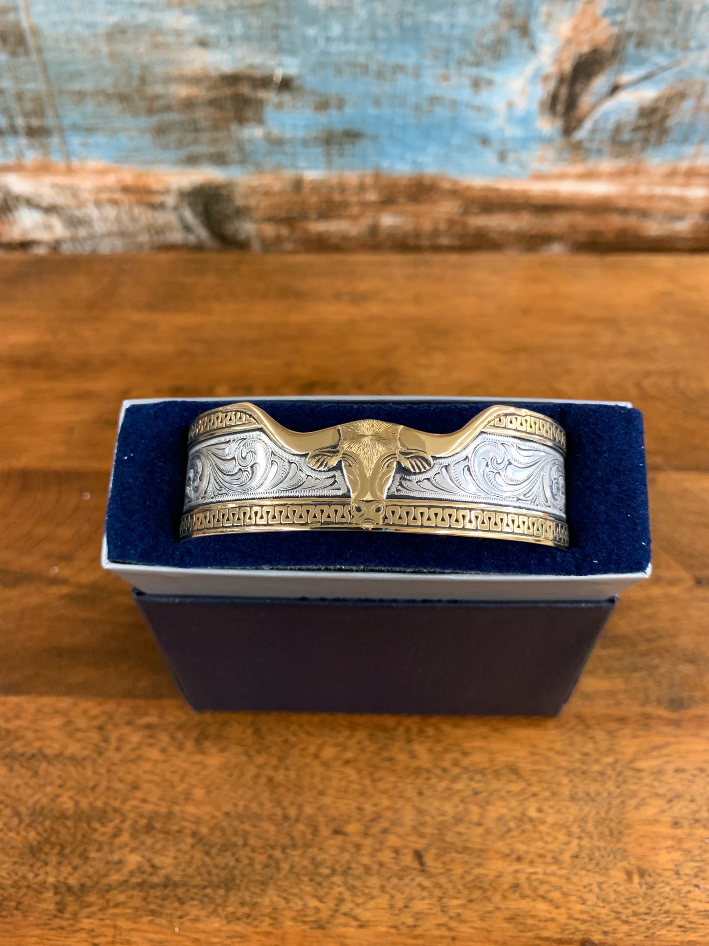 Longhorn Cuff Bracelet