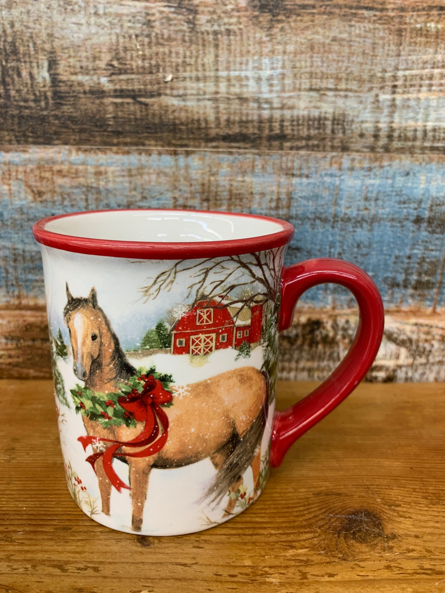 Christmas Horse Mug
