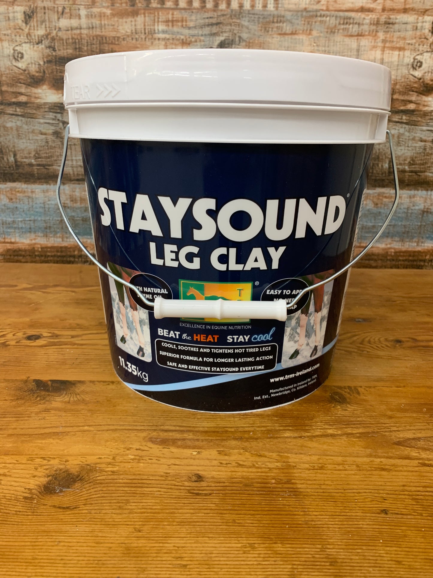Staysound leg clay
