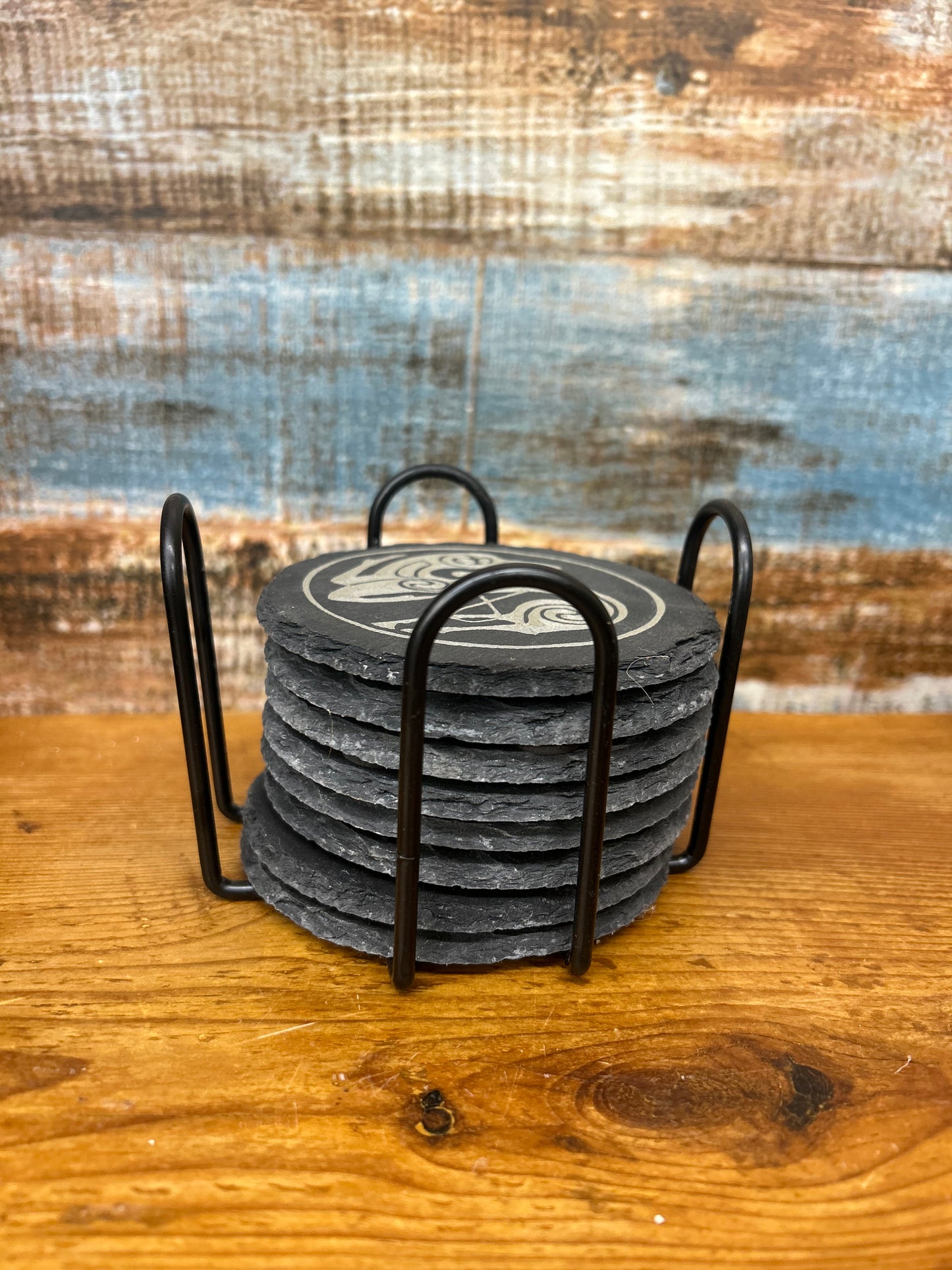 Slate Horse Coasters Set of 8