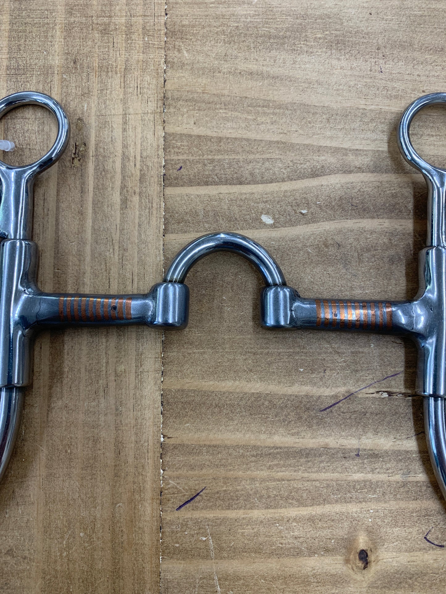 Loomis Cheek Bit w Low Port Pro Correction Mouth