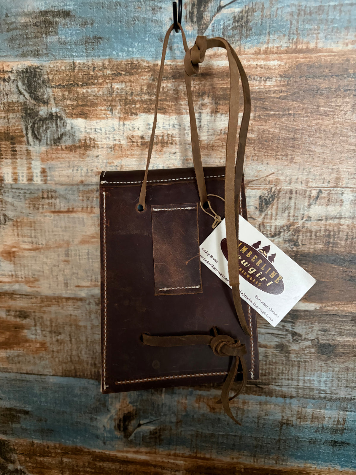 Pouch with Ties and Belt Loop