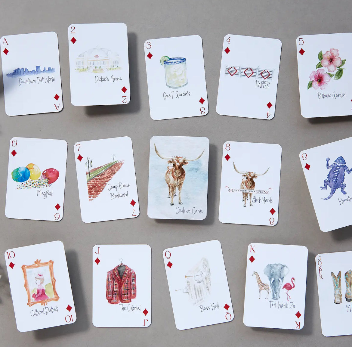 Cowtown Cards Playing Deck