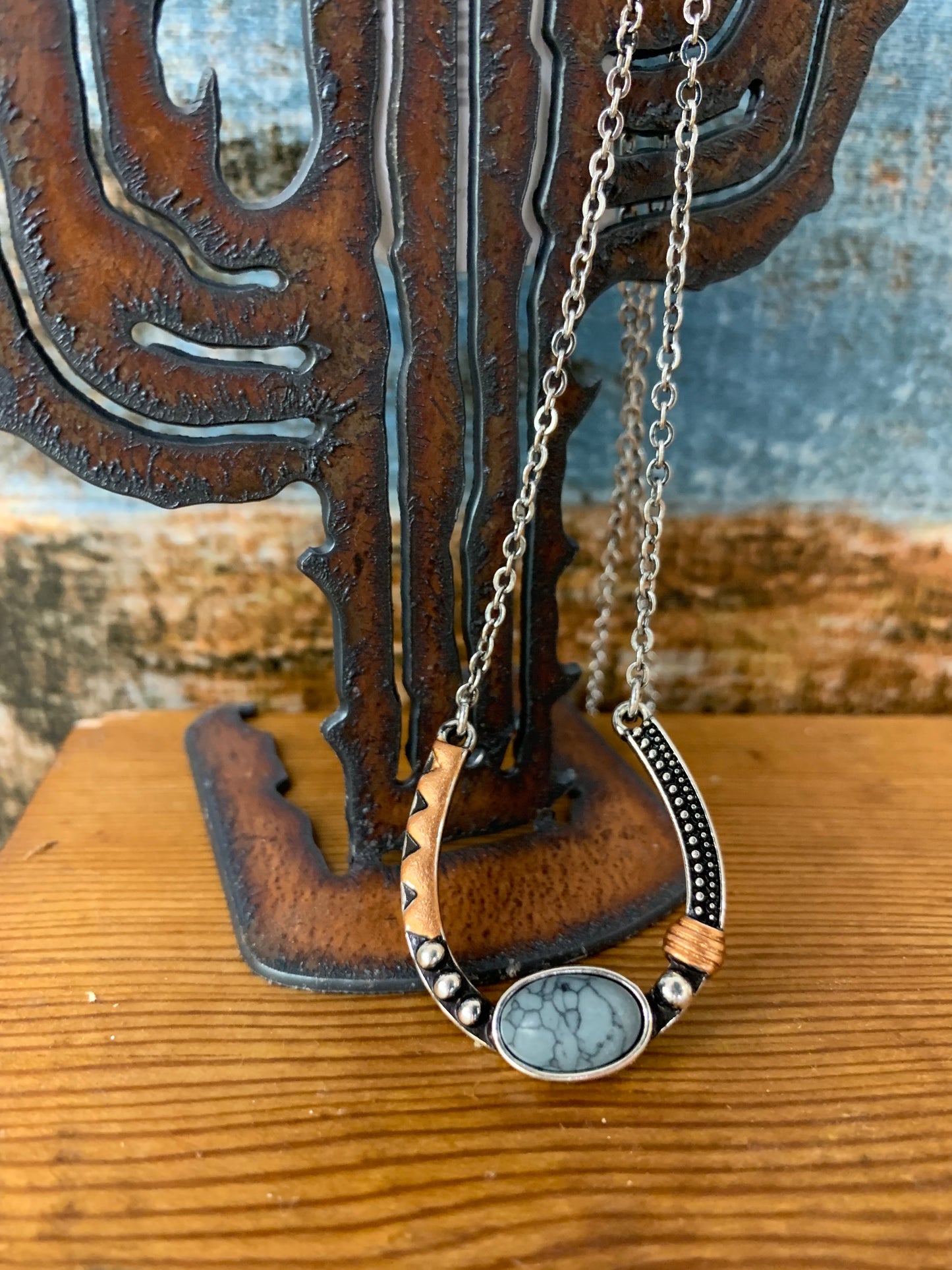 Artisan Horseshoe Necklace