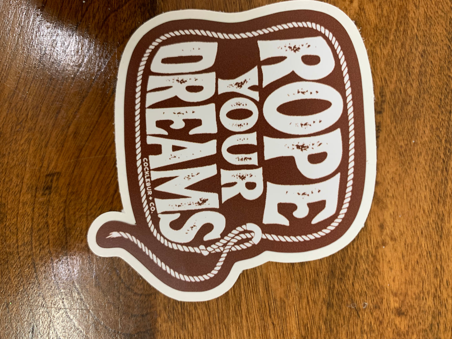 Rope Your Dreams Sticker