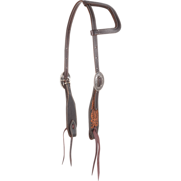 Martin Floral Tooled Square Ear