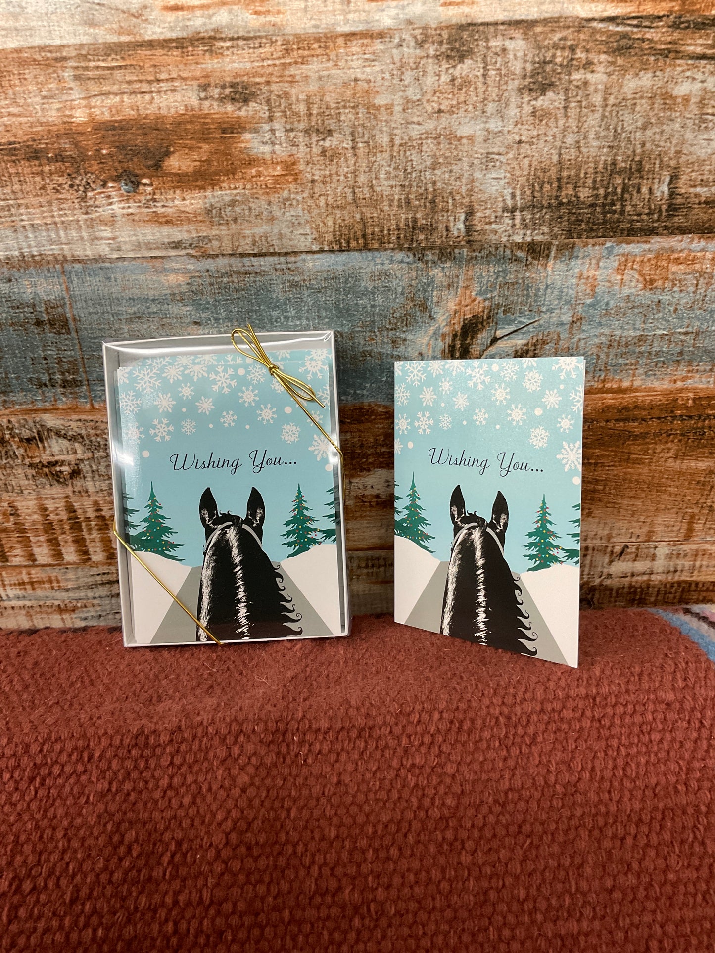 Holiday Box W/ 8 Cards- Trail Rider