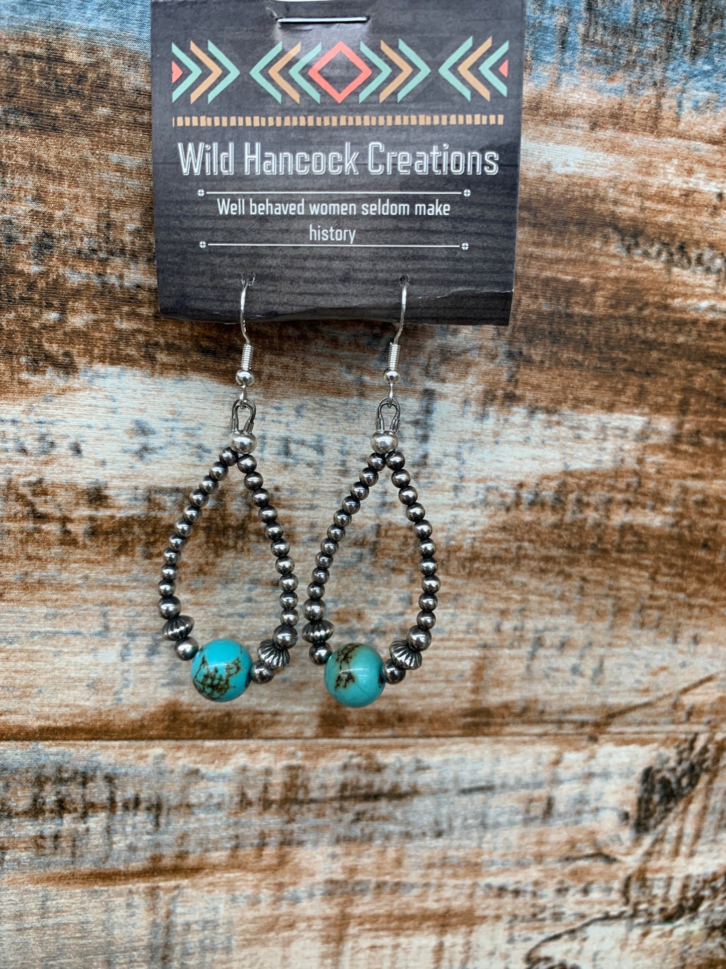 Navajo Pearl Earring