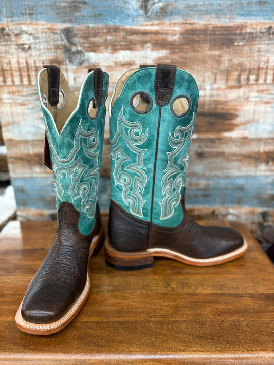 Boulet Women’s Boots 5924- shrunken Bullhide Apache/ Montana Turqueza