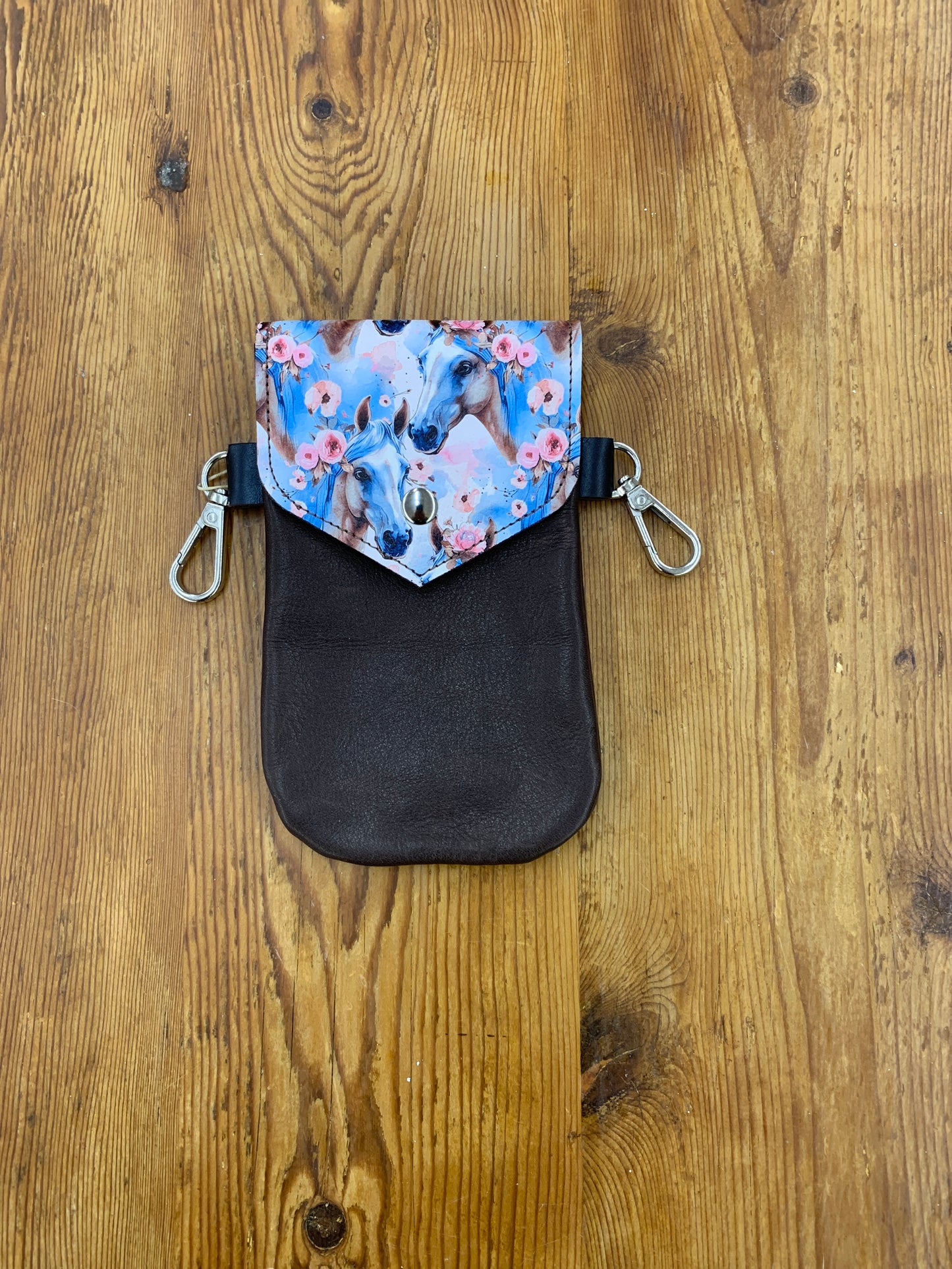 TC Patterned Belt Loop Phone Pouch