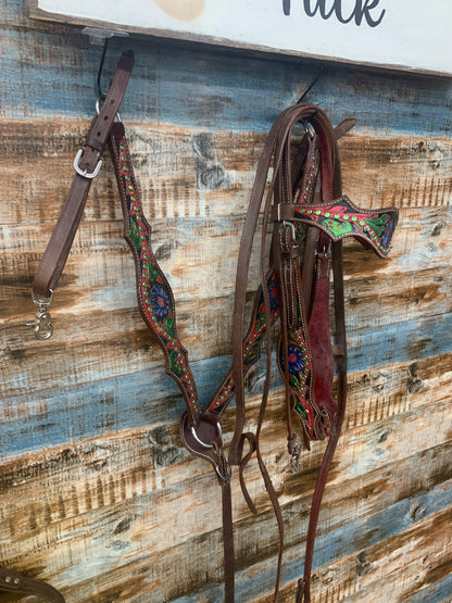 Used Headstall/Reins/Breast collar Set