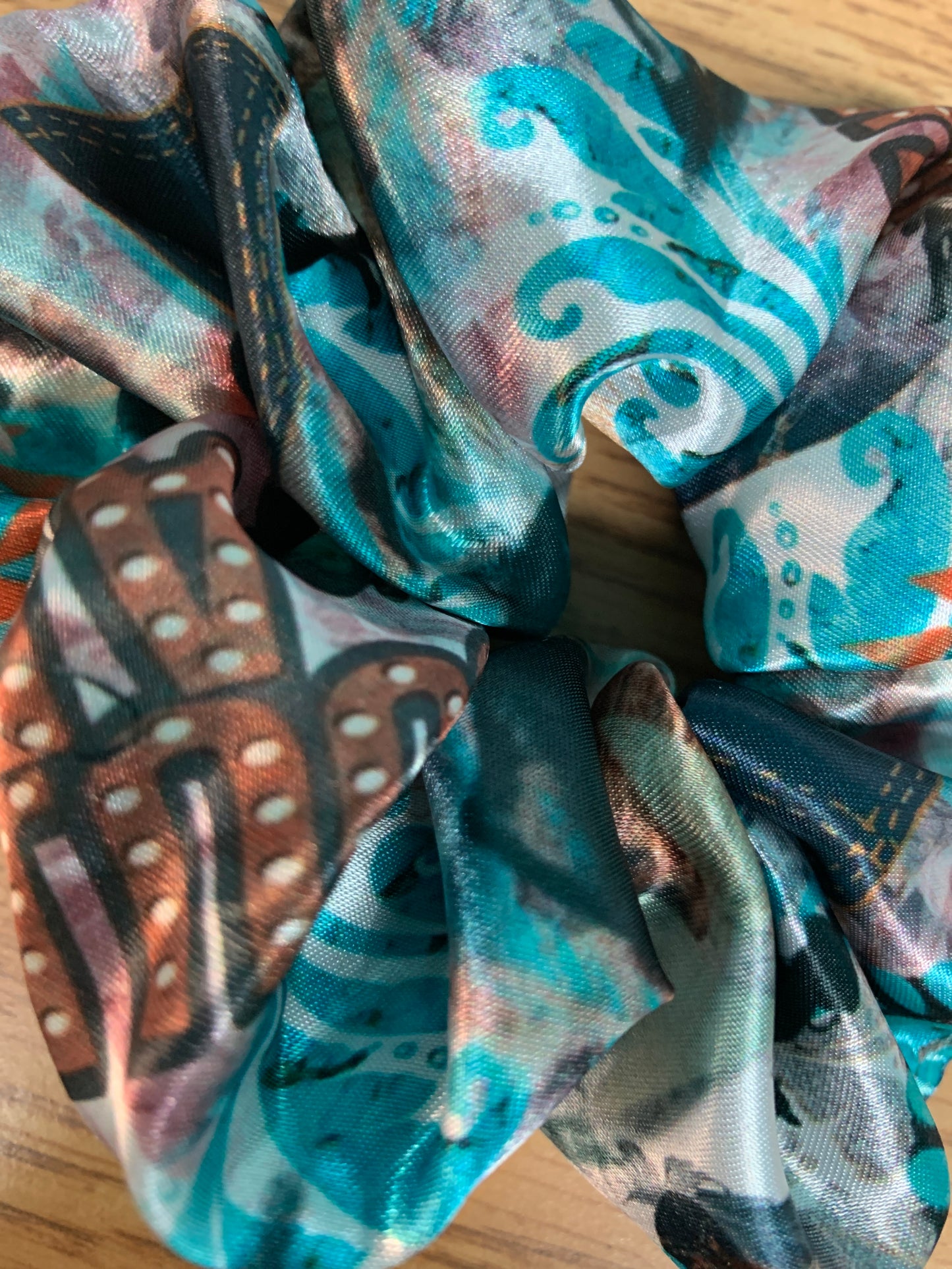 Snowberry Hair Scrunchies