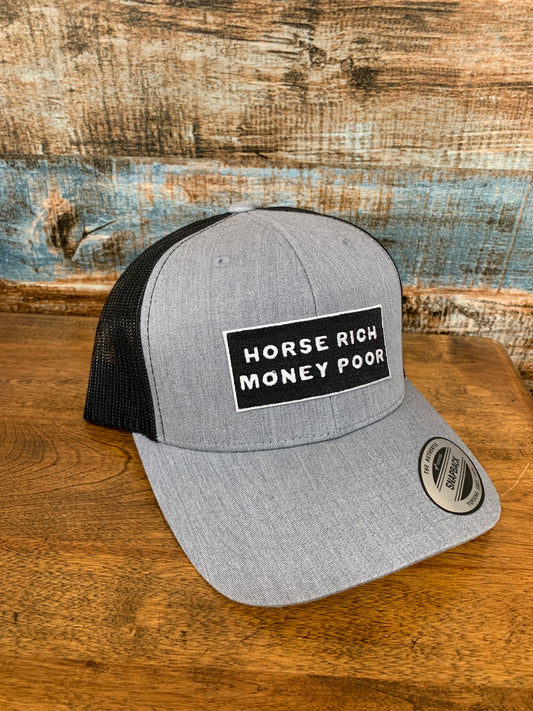 Horse Rich Money Poor Ball Cap