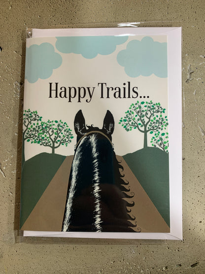 Birthday Card- Happy Trails