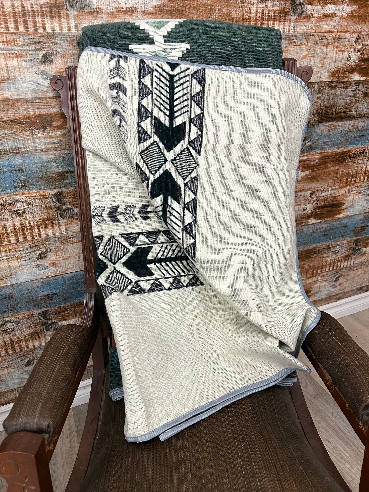 Aztec Reversible Blanket- Latacunga