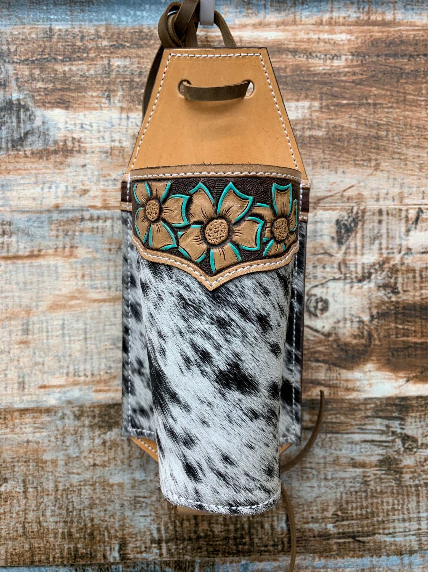 TC Leather Bottle Holder
