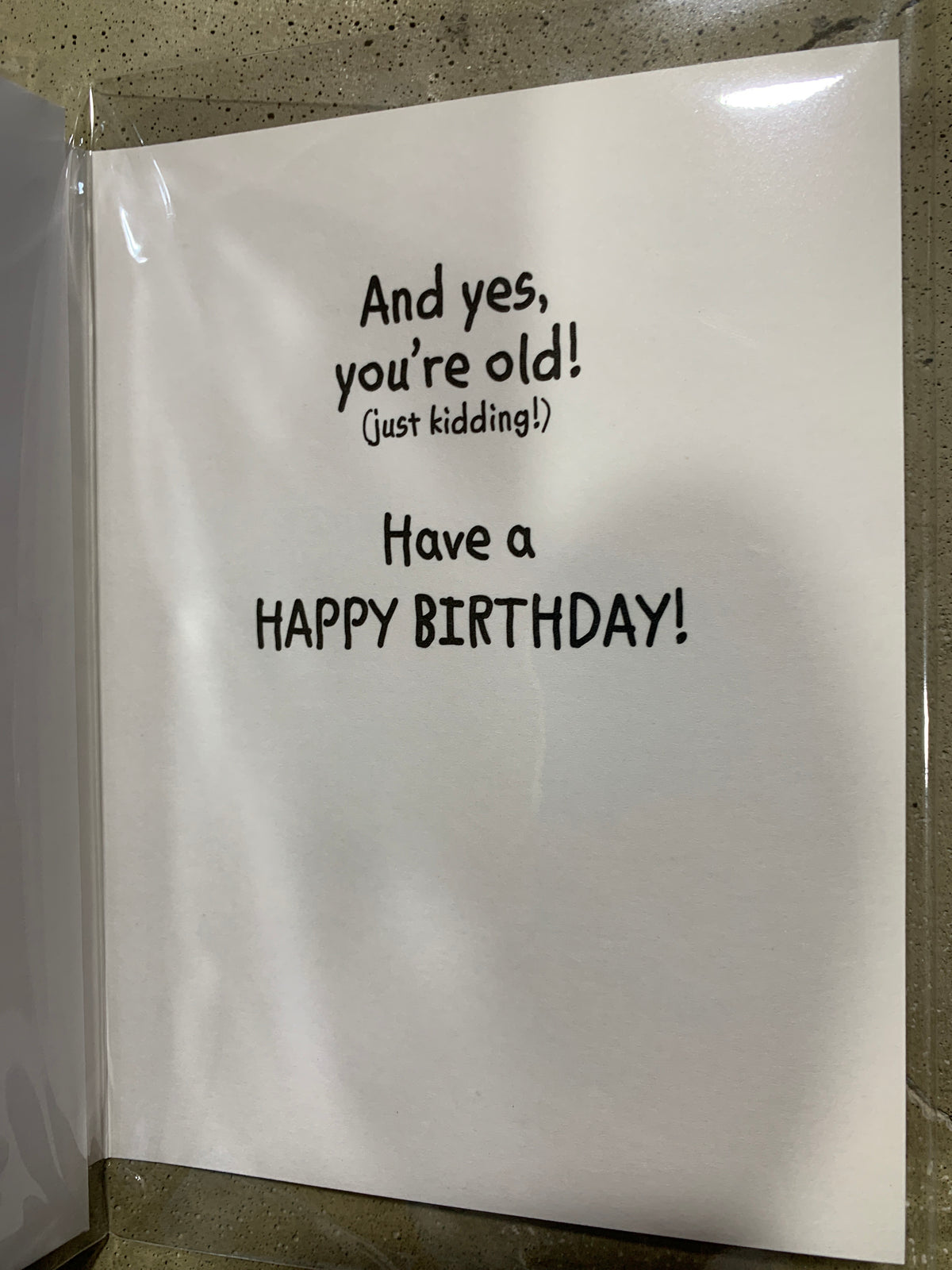 Birthday Card- The Barn Voted