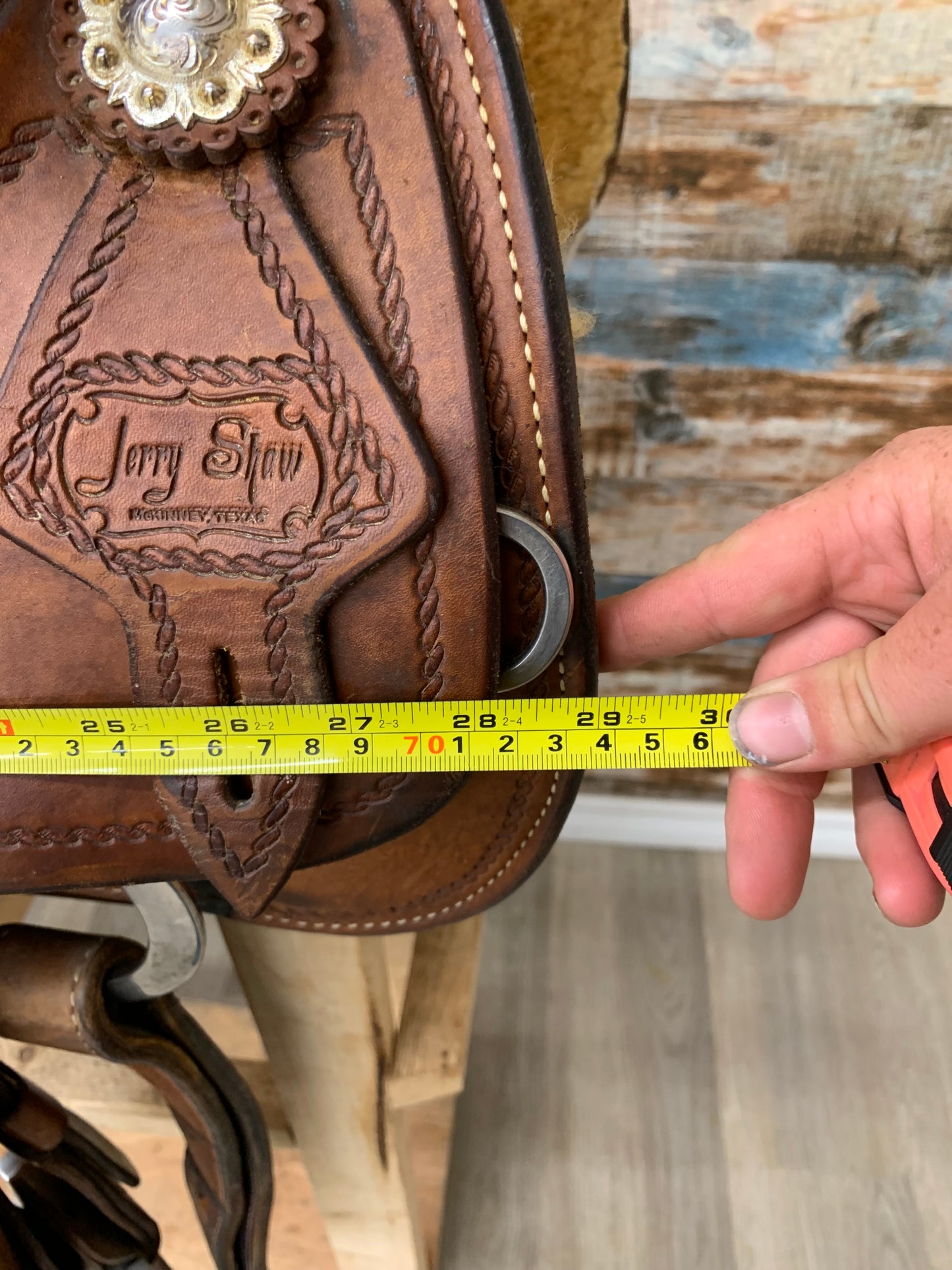 Used Jerry Shaw Saddle