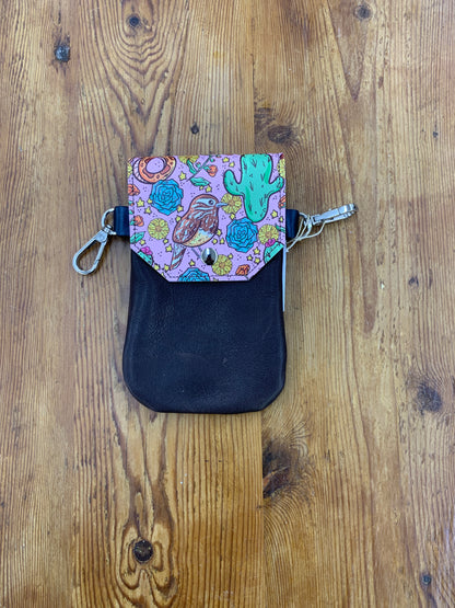 TC Patterned Belt Loop Phone Pouch