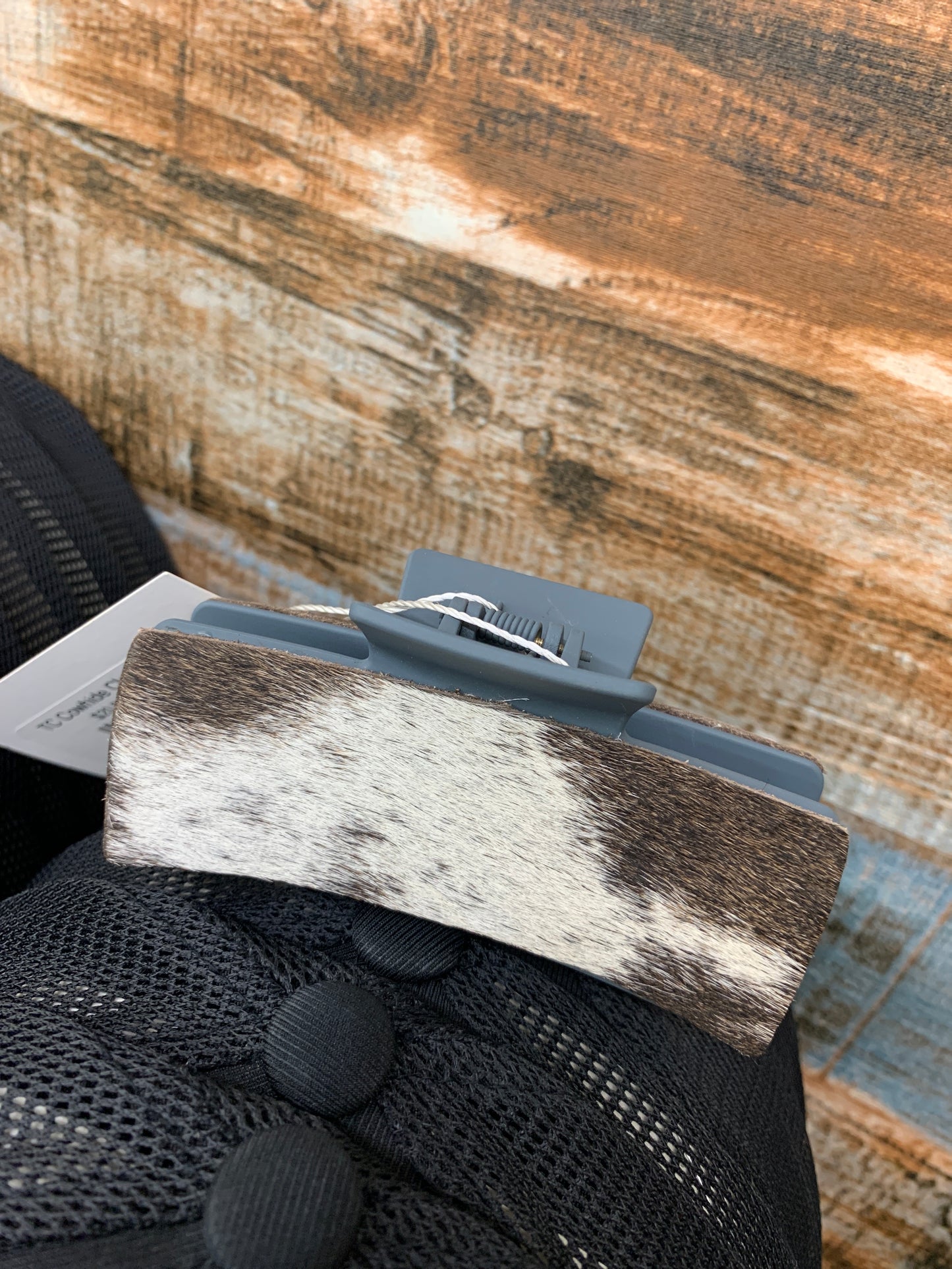TC Cowhide Claw Clips