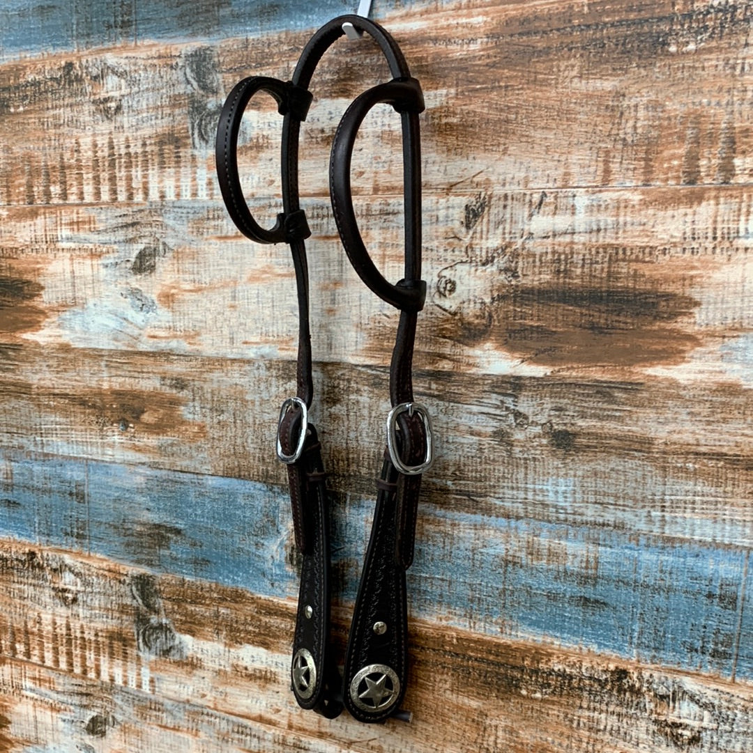 Used Double Slip Ear Headstall