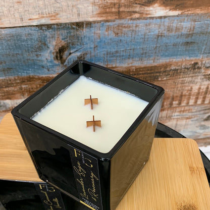 Farm Girl square candles