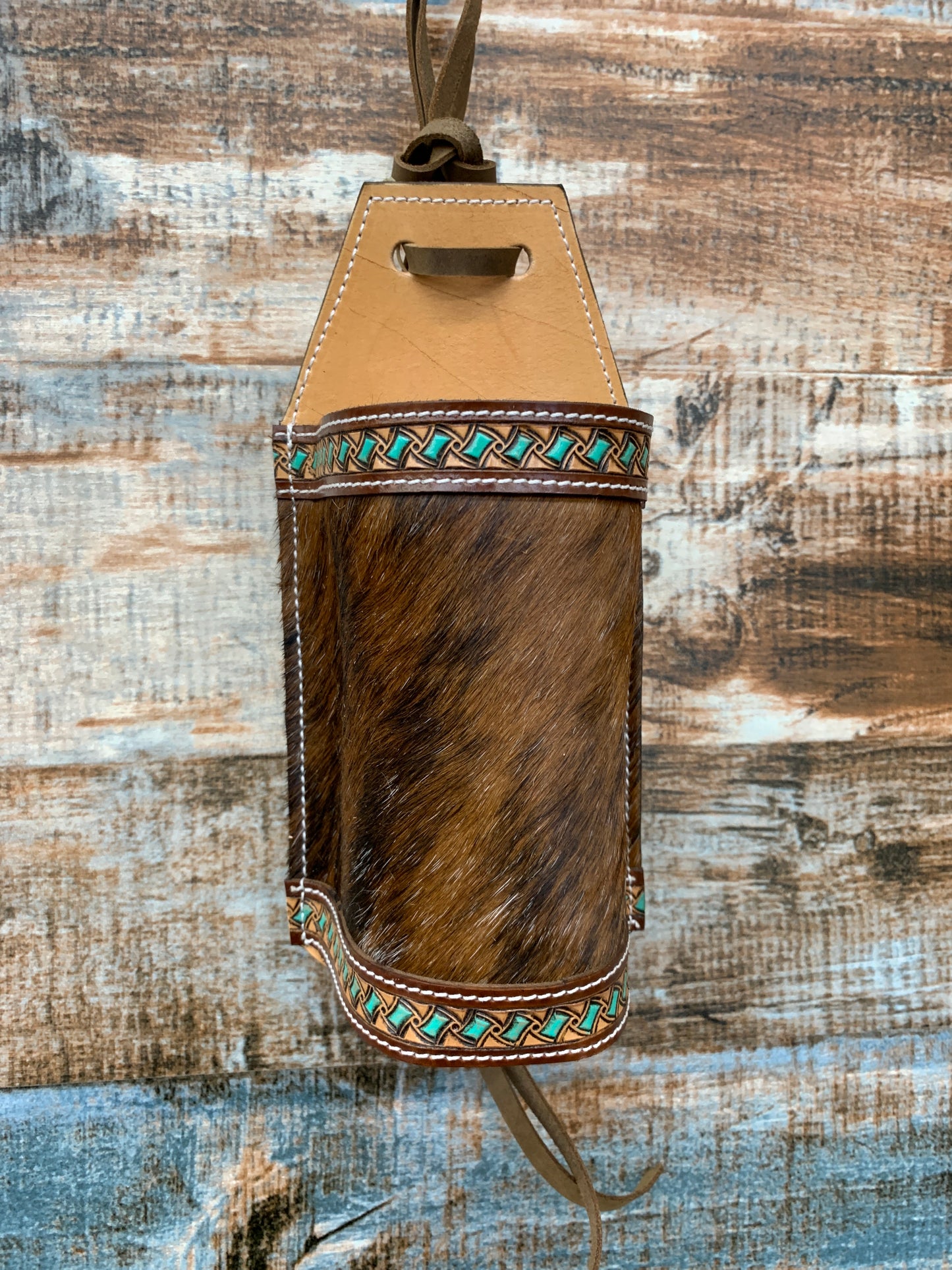 TC Leather Bottle Holder