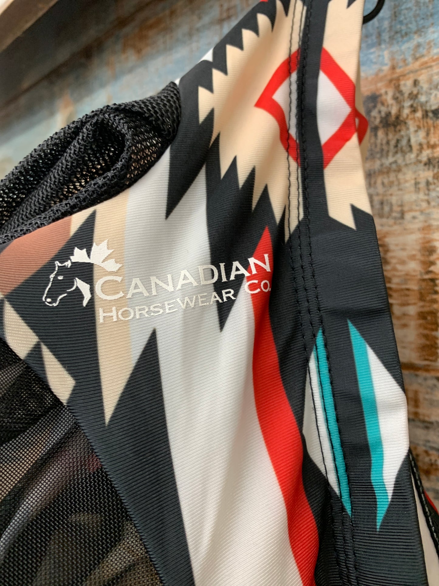 Used Medium Canadian Horsewear Co. Fly mask
