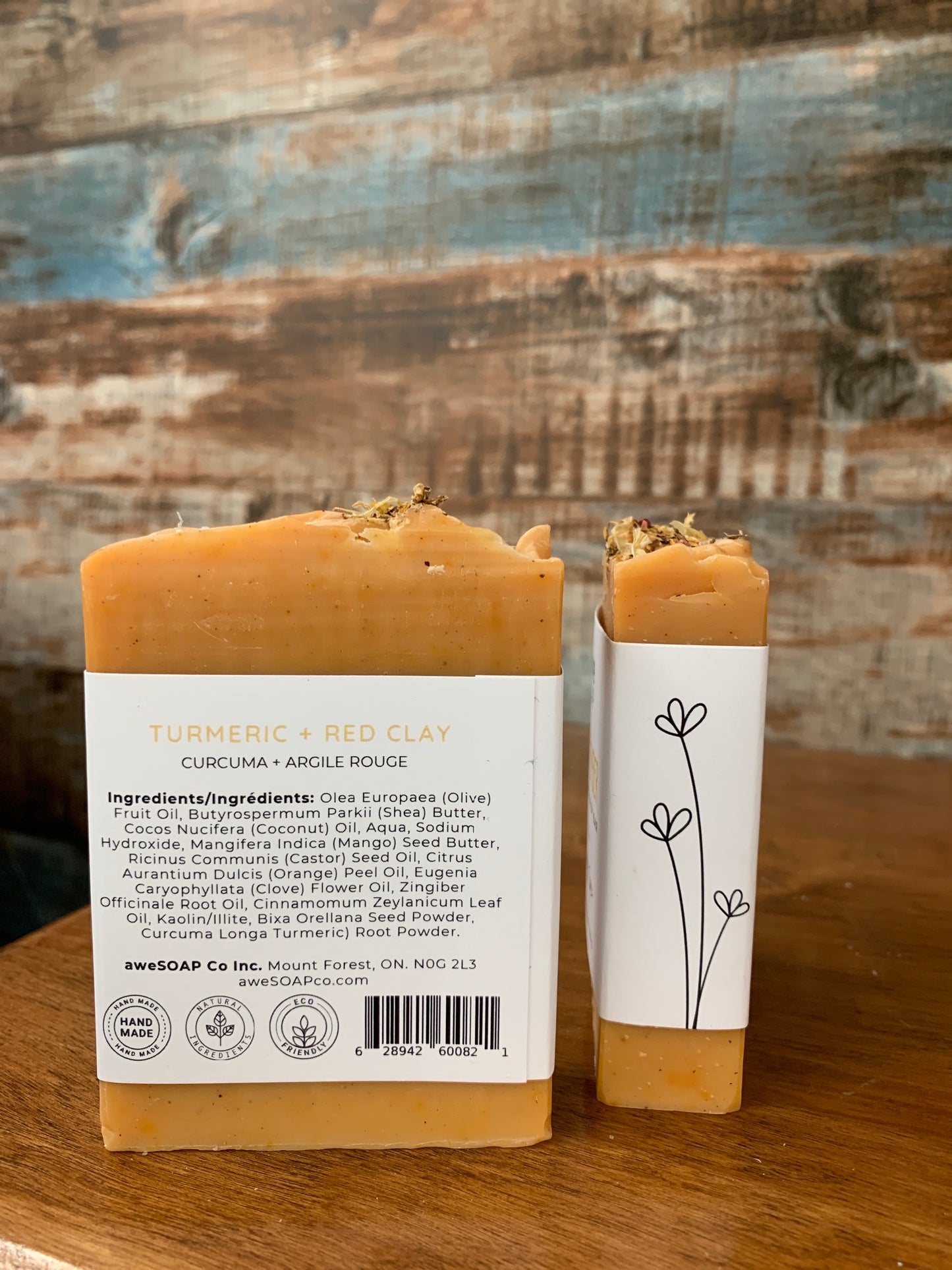 Shea Butter Body Bar-      Golden Ember