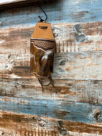 TC Leather Bottle Holder