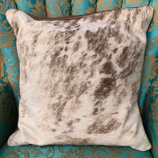 TC Cowhide Throw Pillows