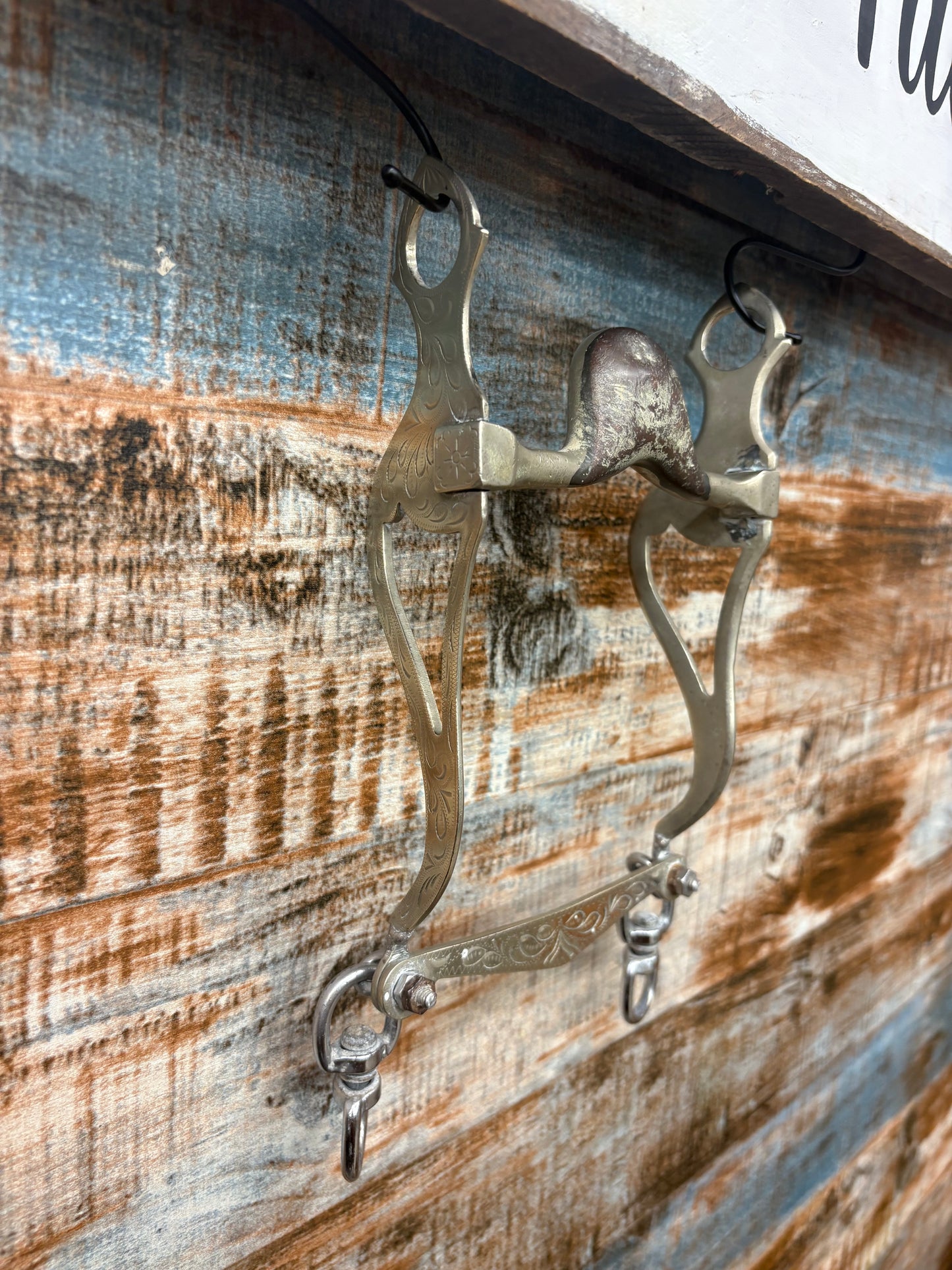 Used Silver Med High Port Bit