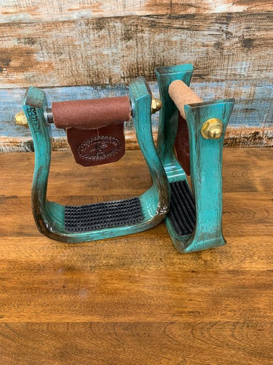 Nettles 2” Barrel- Distressed Turquoise