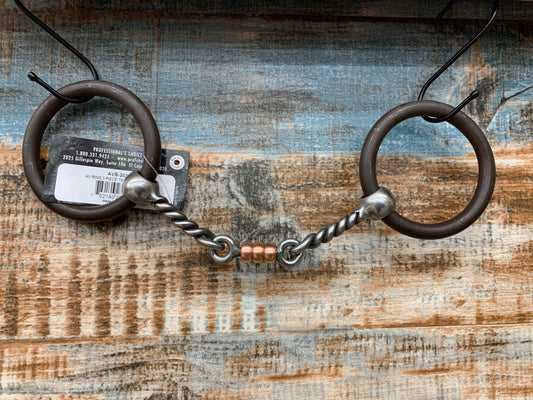 PC Avila Ring 3 Piece Twist Snaffle